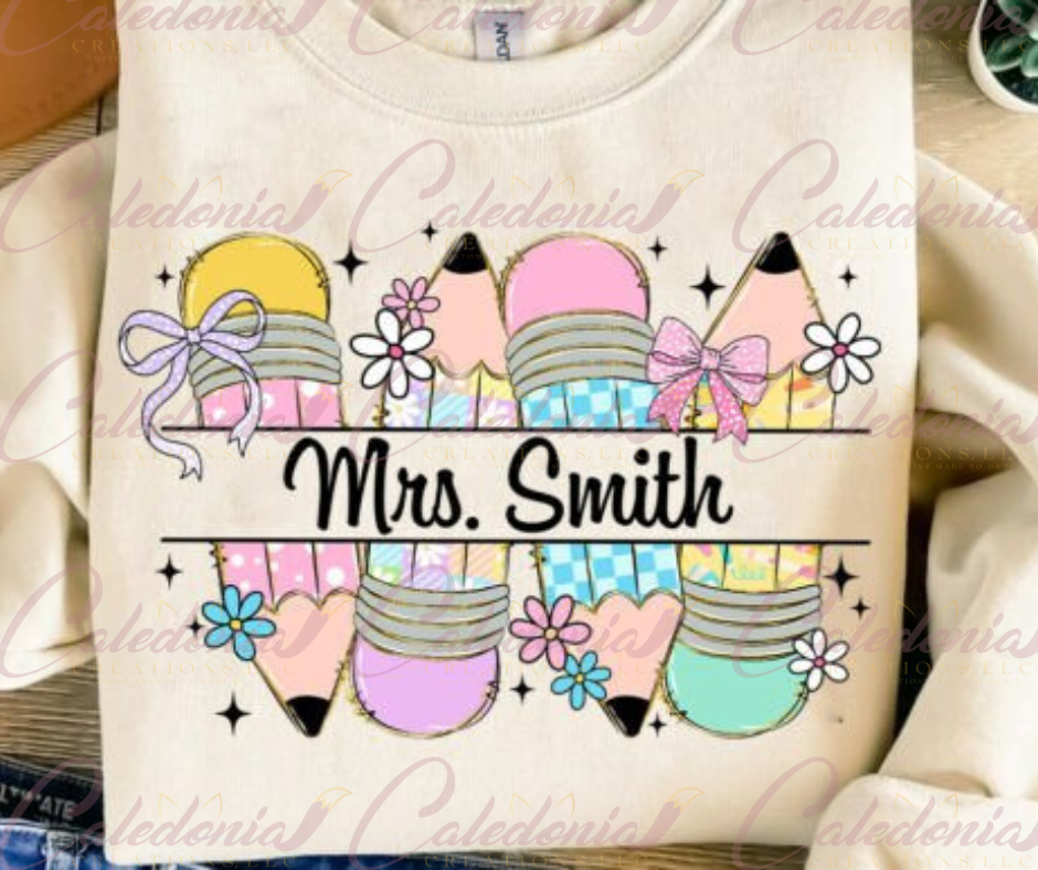 "Personalized Teacher" Shirt