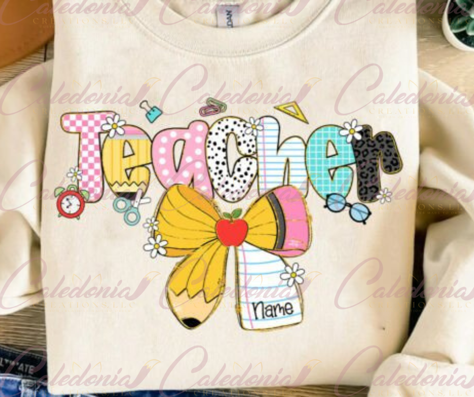 "Preppy Teacher" Shirt