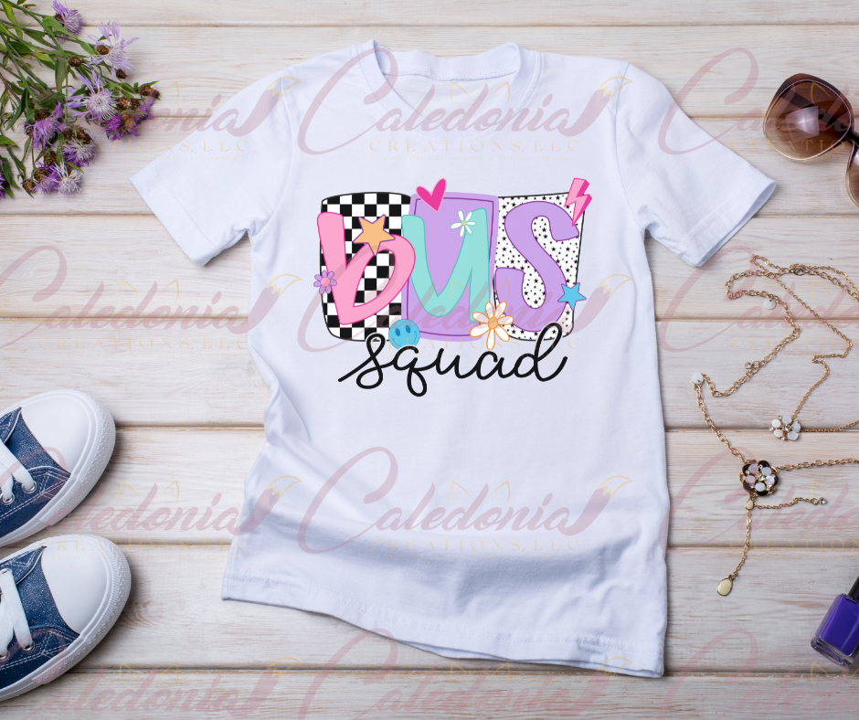 "Bus Driver/Bus Squad" T-Shirt