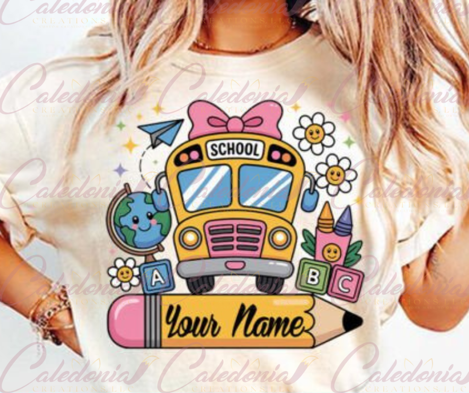"Personalized Teacher" Shirt