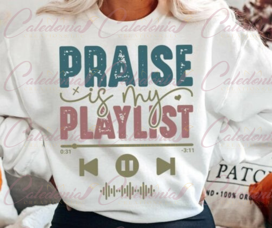 "Praise is My Playlist" Shirt