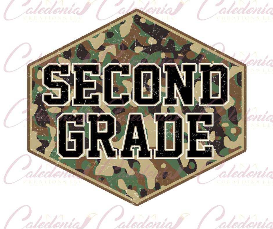 "Camo Back to School" T-Shirt
