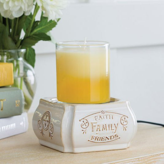 Faith Family Friends 2-In-1 Classic Warmer