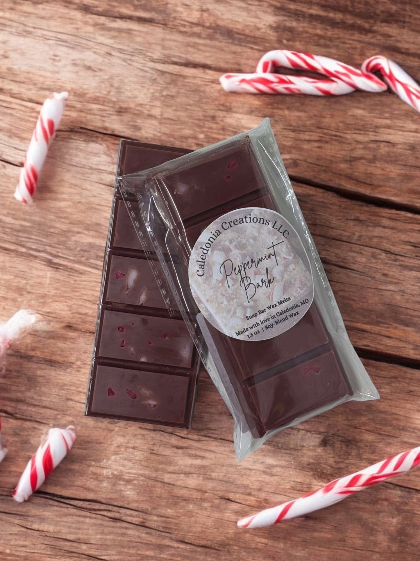 Peppermint Bark Snap Bar Wax Melts