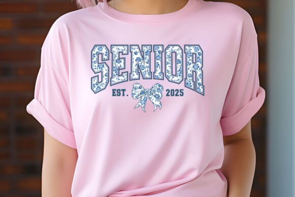 Senior - Chinoiserie Bow Shirt