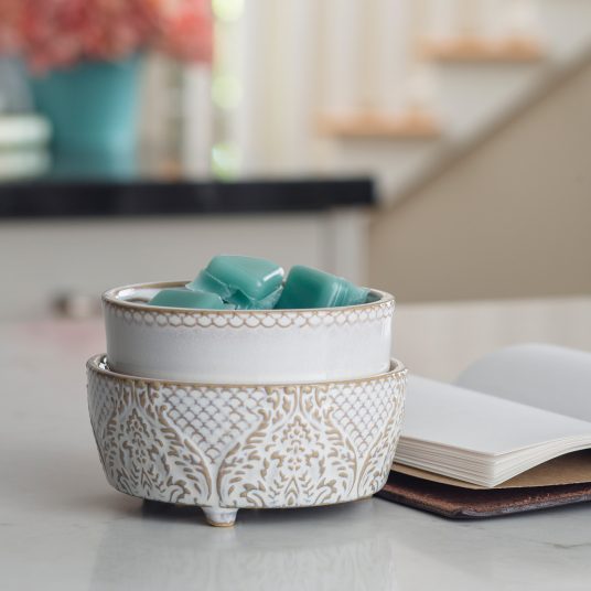 Vintage White 2-in-1 Classic Warmer