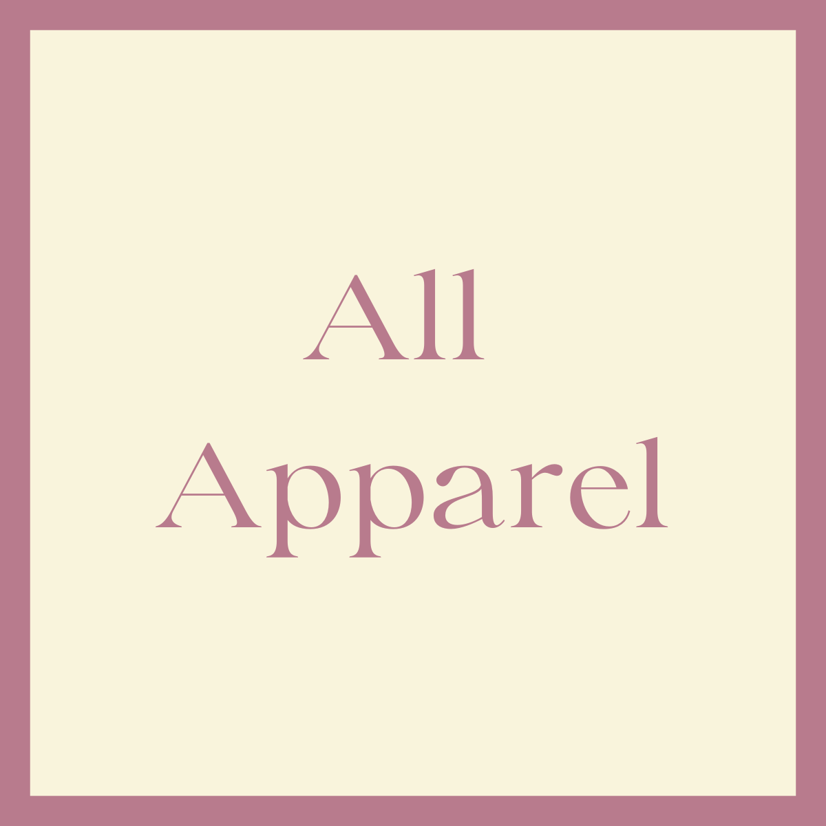 All Apparel