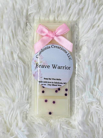 "Brave Warrior" Snap Bar Wax Melt