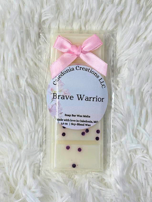 "Brave Warrior" Snap Bar Wax Melt
