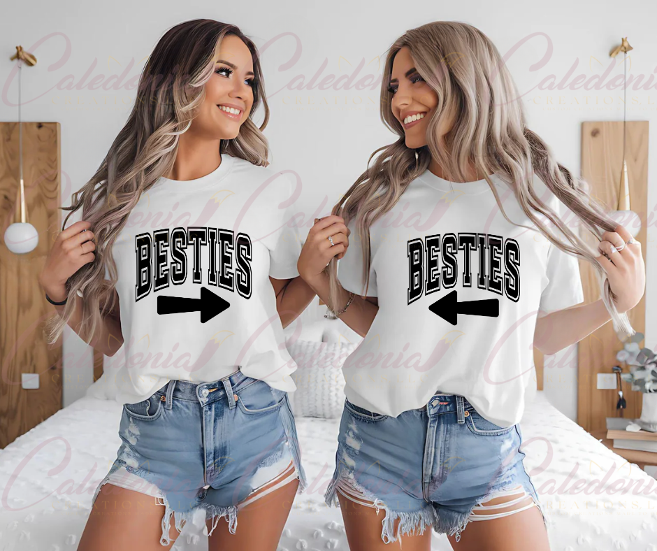 "Besties Matching" T-Shirt