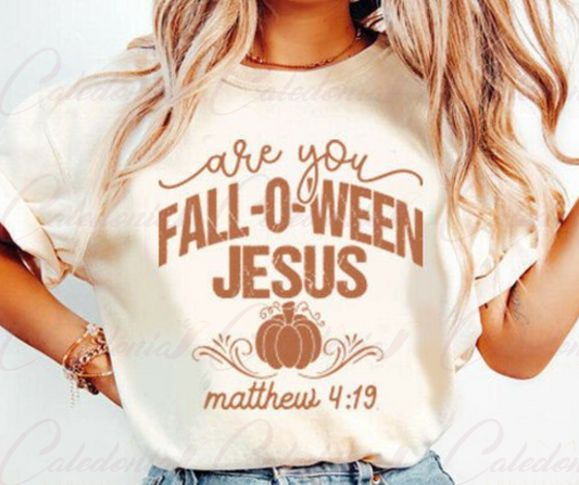 "Fall-O-Ween Jesus" Shirt