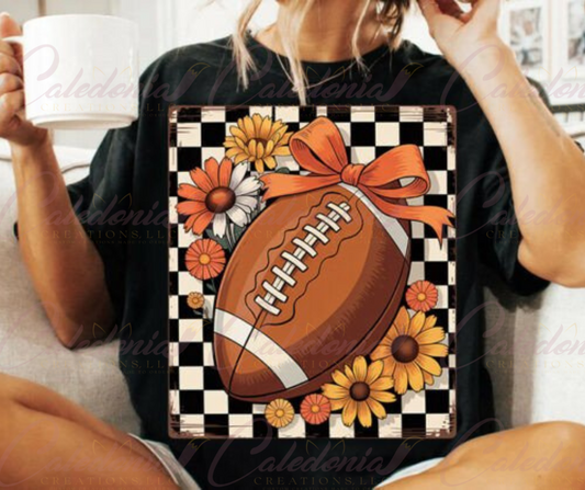 "Checkered Football" Shirt