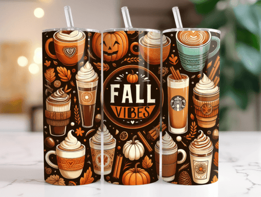 "Fall Vibes" Tumbler