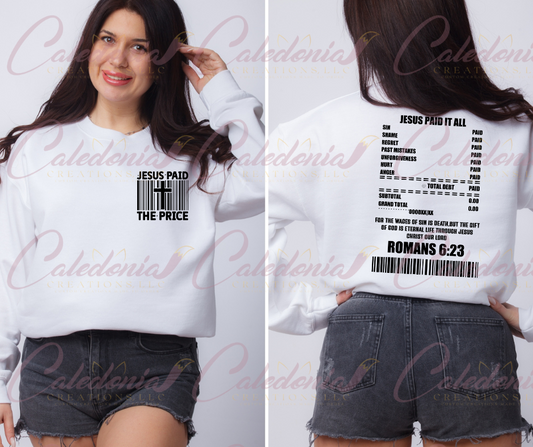 "Jesus Paid the Price" Shirt