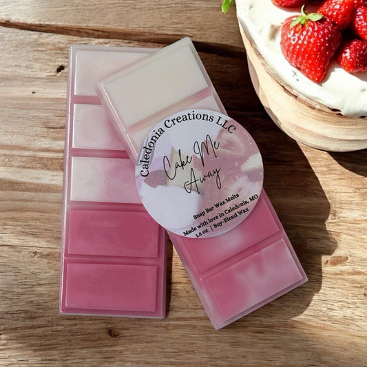 Cake Me Away Snap Bar Wax Melts
