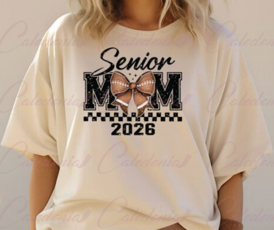 "Football Senior Mom 2026" Shirt