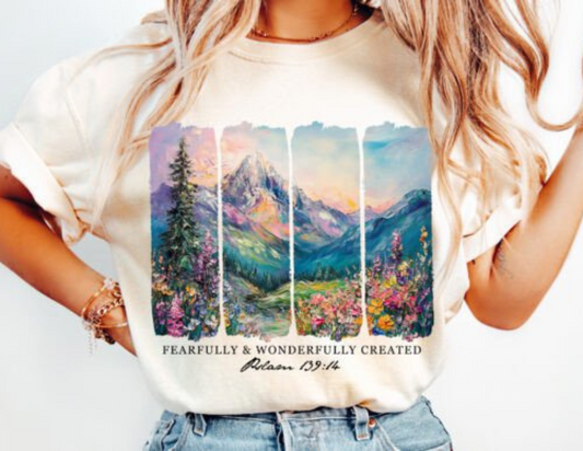 "Fearfully and Wonderfully Created" T-Shirt