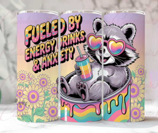 "Fuleled by Energy Drinks" Tumbler