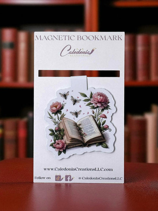 "Bees/Books" Magnetic Bookmark