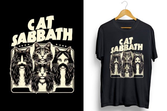 "Cat Sabbath" T-Shirt