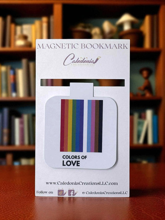"The Colors of Love" Magnetic Bookmark