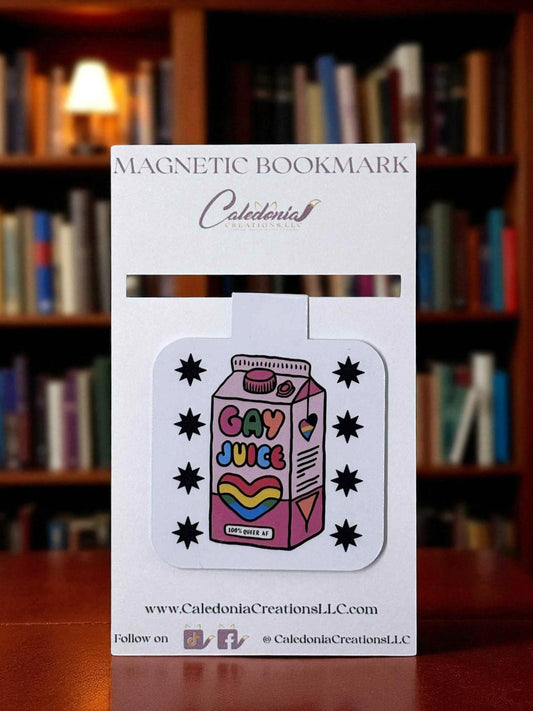 "Gay Juice" Magnetic Bookmark