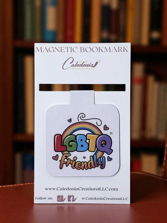 "LGBTQ Friendly" Magnetic Bookmark