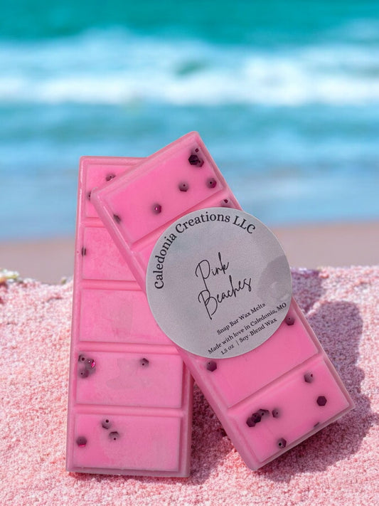 Pink Beaches Snap Bar Wax Melts