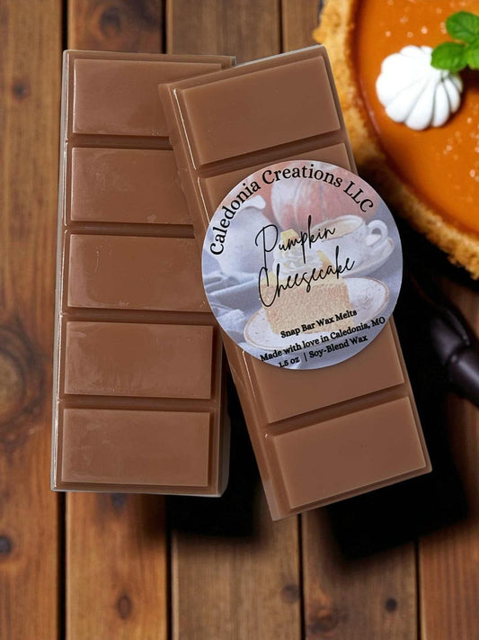 Pumpkin Cheesecake Snap Bar Wax Melts