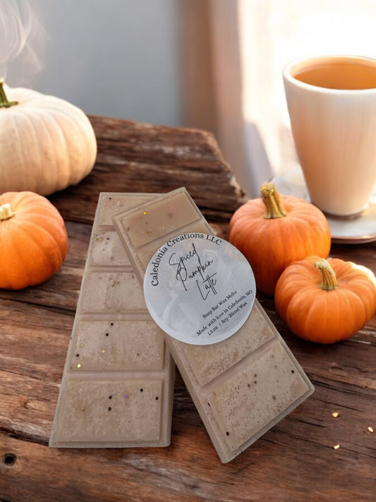 Spiced Pumpkin Latte Snap Bar Wax Melts