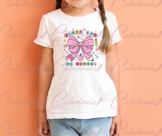 "Preppy First Day of School" T-Shirt