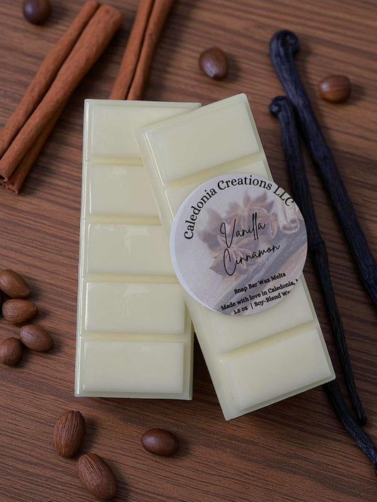 Vanilla Cinnamon Snap Bar Wax Melts