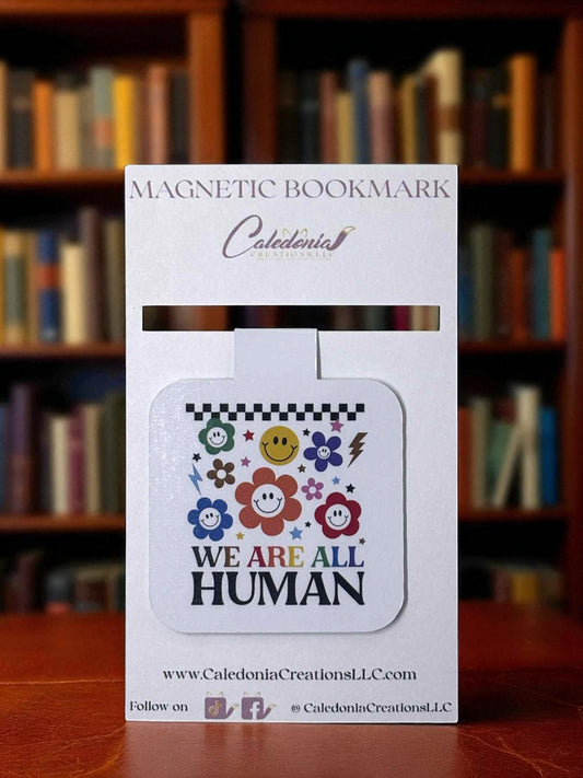"We Are All Human" Magnetic Bookmark