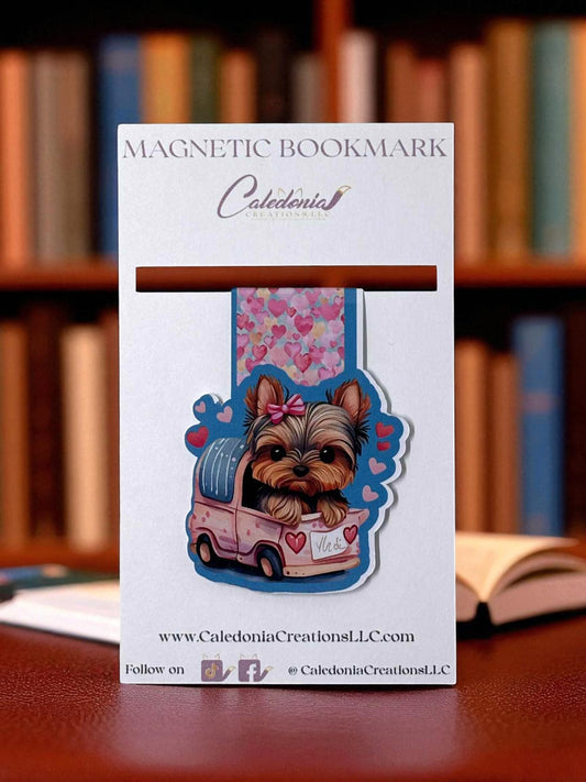 "Ruff Ride" Magnetic Bookmark